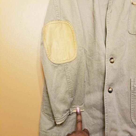 Orvis | Men's Vintage Gambezi Twill Safari Jacket w/ Elbow Patches (Size 42) - Picture 5 of 15